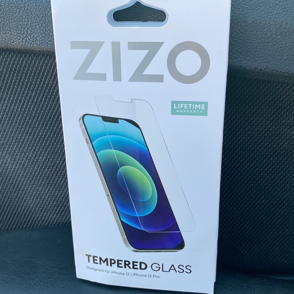 New ZIZO tempered glass iPhone 12/12 PRO!